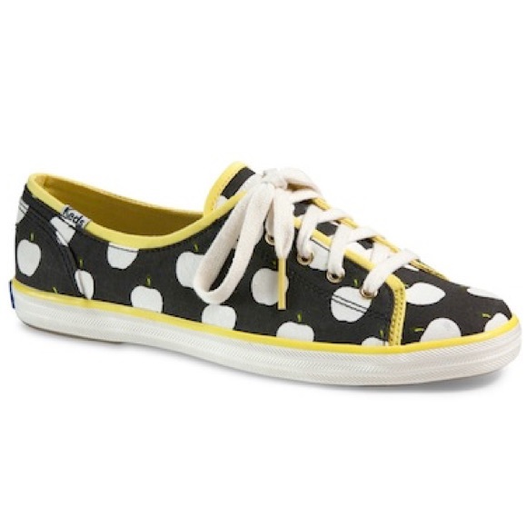 Keds Shoes - Keds for Kate Spade ♠️ yellow & black with apples